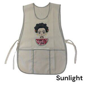 Apron Women Classic Traditional Mexican Artisan/Mandil Artesanal Mexicano- NEW